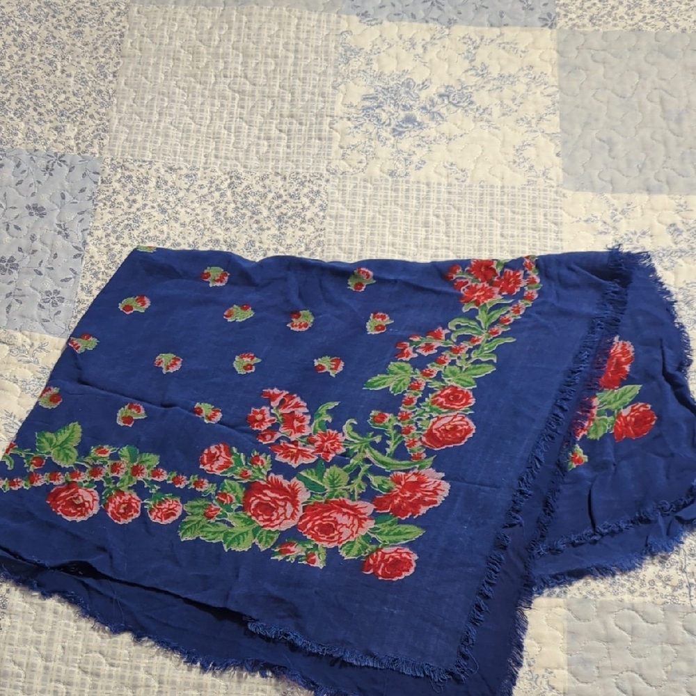 Floral Scarf